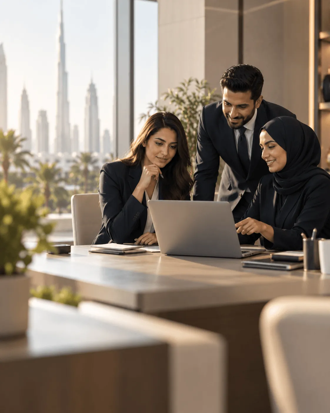 A recruiter working alongside an in-house hiring team